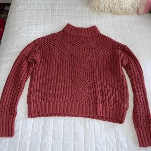American Eagle XS red/orange sweater